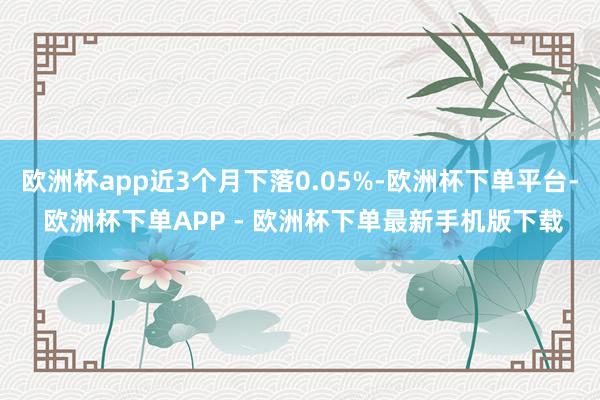 欧洲杯app近3个月下落0.05%-欧洲杯下单平台- 欧洲杯下单APP - 欧洲杯下单最新手机版下载